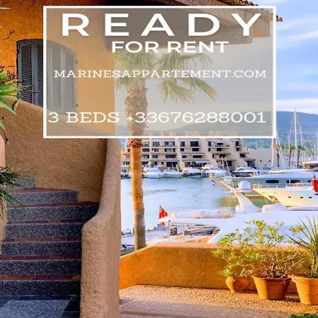 Marinesappartement, La Marina Tropezienne 100m Plage Wifi Fibre Apartment